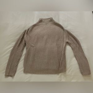 GAP Tan Mockneck Sweater